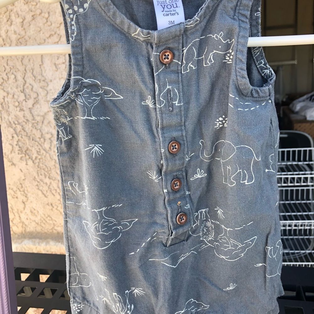 Like new Carters jumpsuit